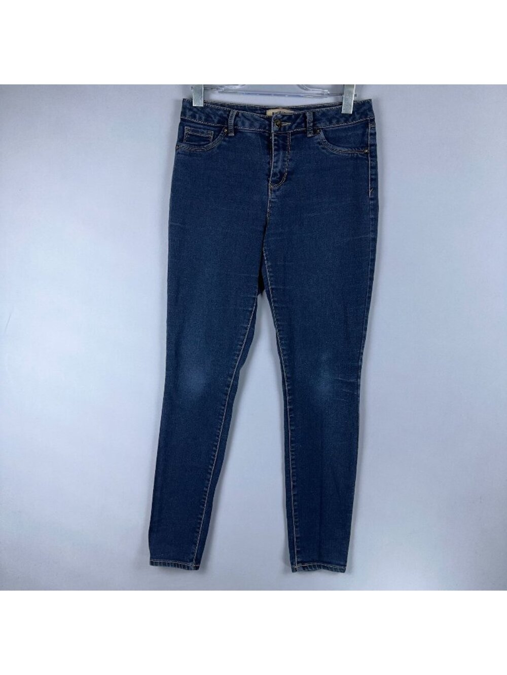 Blue Spice Skinny Jeans Mid Rise Dark Wash Womens Size 9 Blue